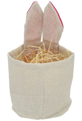 Kadozakjes Katoen Bunny Fuchsia 11x10x10cm 5stuks