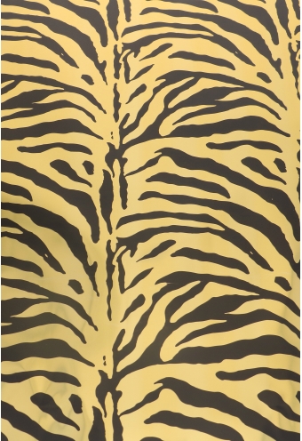 Kadofolie Dubbelzijdig Zwart Zebra Goud 70cm x 50m