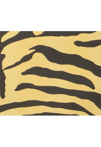 Kadofolie Dubbelzijdig Zwart Zebra Goud 70cm x 50m