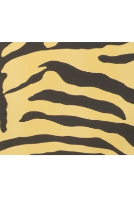 Kadofolie Dubbelzijdig Zwart Zebra Goud 70cm x 50m