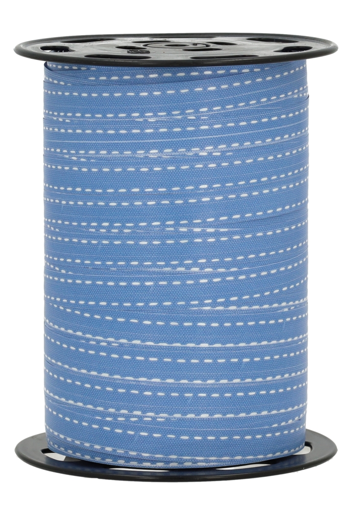 Krullint Stiksel Blauw 10mm x 225 meter