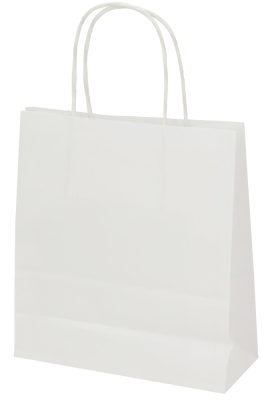 Papieren Draagtas Fijne Pasen Eitjes A5 19x8x21cm 50stuks