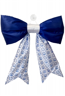 Megastrik Dubbel Lucca Delfts Blauw 77x50+40cm & Zuignap