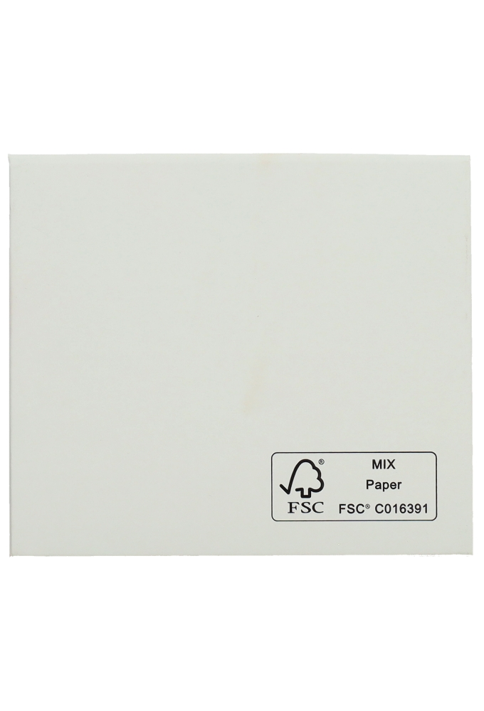 Luxe Klepenvelop Doosje Malmo Met Magneet Wit Mat FSC® 11x12.5cm 10st