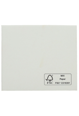 Luxe Klepenvelop Doosje Malmo Met Magneet Wit Mat FSC® 11x12.5cm 10st