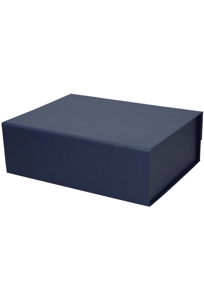 Luxueuze Magneetdozen Diamond & Lintje Navy 31.5x23.5x6.5cm 12stuks