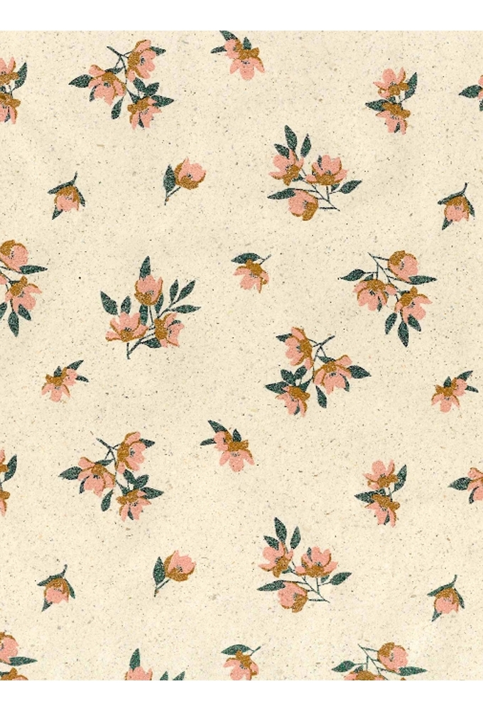 Kadopapier Gras Japanese Flowers 50cm x 200meter