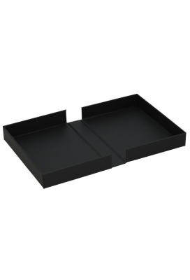 Luxe Scharnier Kadodoos Sydney Zwart Mat FSC® A6 16.5x11.5x2.5cm 10st