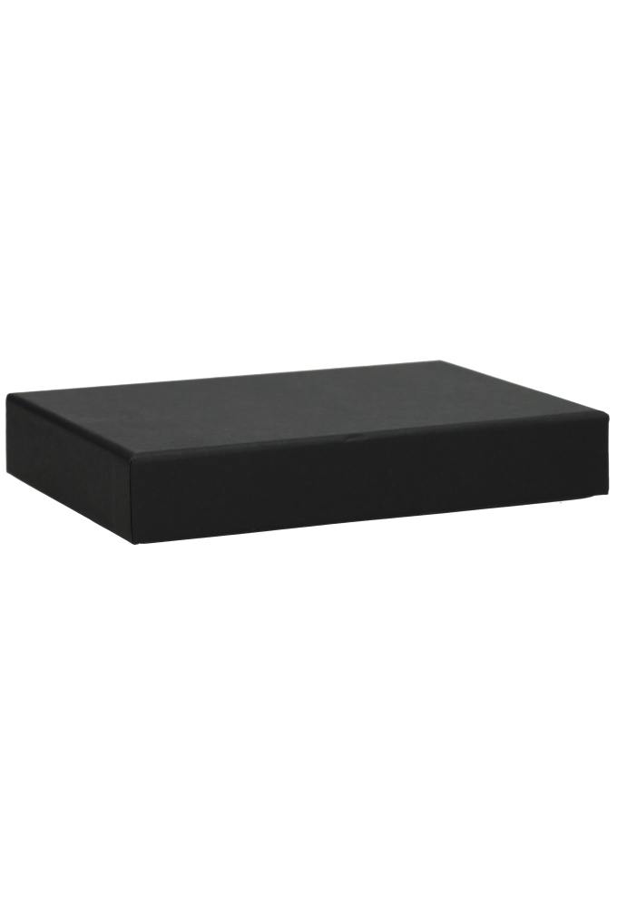 Luxe Scharnier Kadodoos Sydney Zwart Mat FSC® A6 16.5x11.5x2.5cm 10st