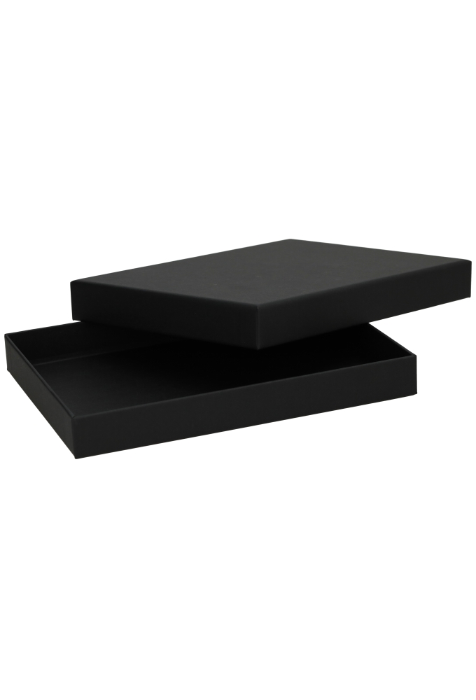 Luxe Geschenkdoosje 1400gr Sydney Zwart Mat A5 FSC® 22x16x2.5cm 10st