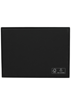 Luxe Geschenkdoosje 1400gr Sydney Zwart Mat A5 FSC® 22x16x2.5cm 10st