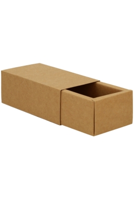 Schuifdoosjes Jakarta Kraft Digitaal Bedrukt FSC® 12x6x5cm 10stuks