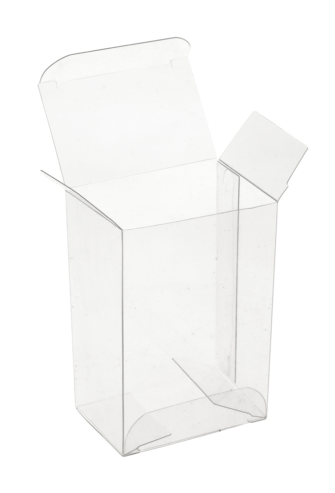 Transparant Rechthoekig Kadodoosje Plastic 9x6x4cm 10stuks