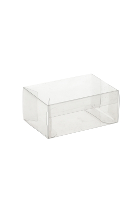 Transparant Rechthoekig Kadodoosje Plastic 9x6x4cm 10stuks