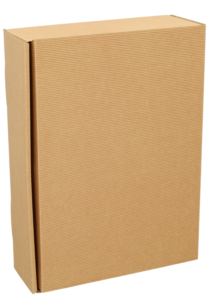 Wijndoos Modern Naturel 36x25x9cm 3 fles 25stuks