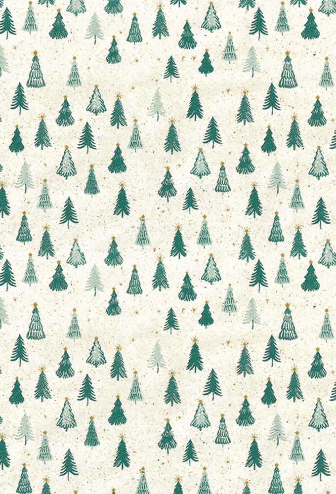 Kerstpapier Gras Christmas Valley 50cm x 200meter