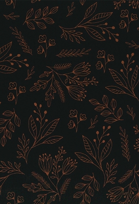 Kerstpapier Xmas Botanical 50cm x 200meter