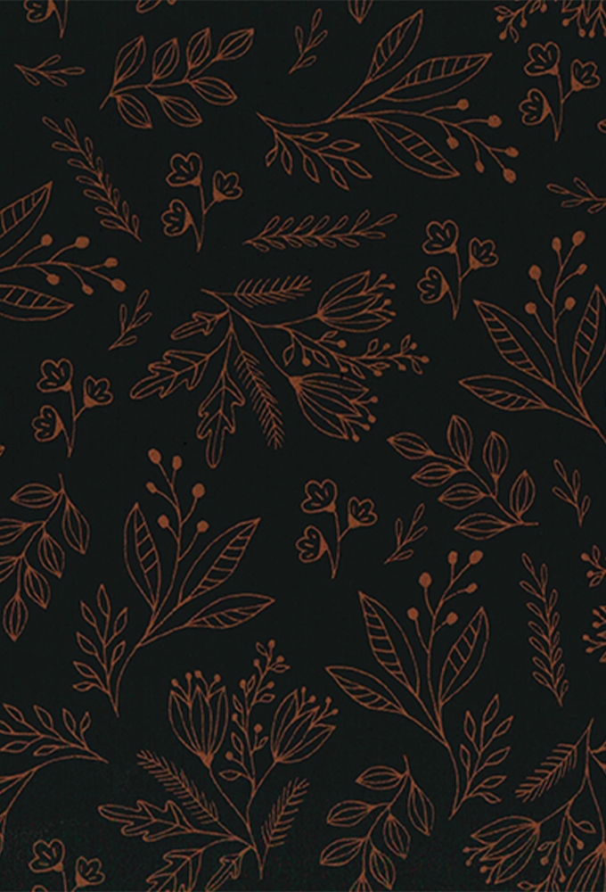 Kerstpapier Xmas Botanical 70cm x 200meter