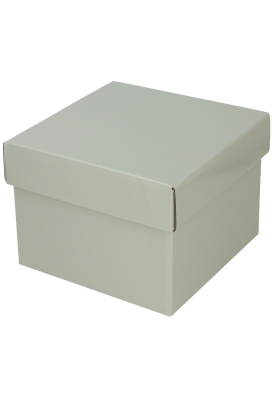 AKTIE Luxe Geschenkdoos Torino Grijs Glossy FSC 20x20x15cm 19 stuks