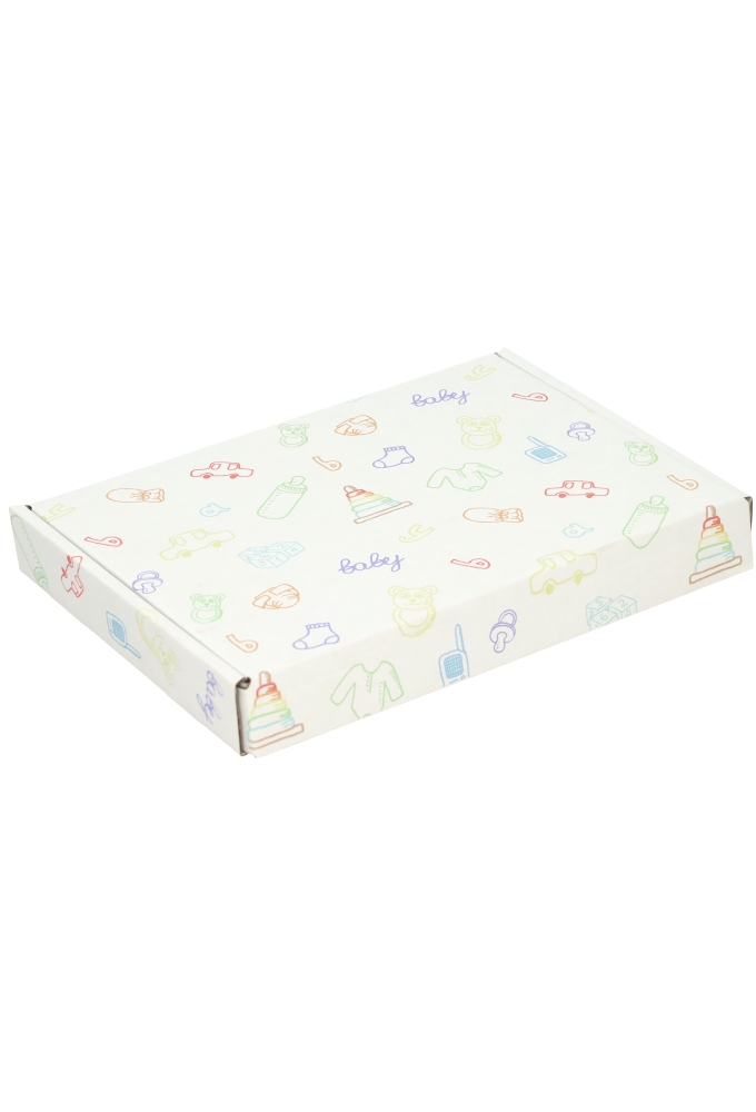 Brievenbusdoos Baby Multicolor A5 22x16x2.8cm 10stuks