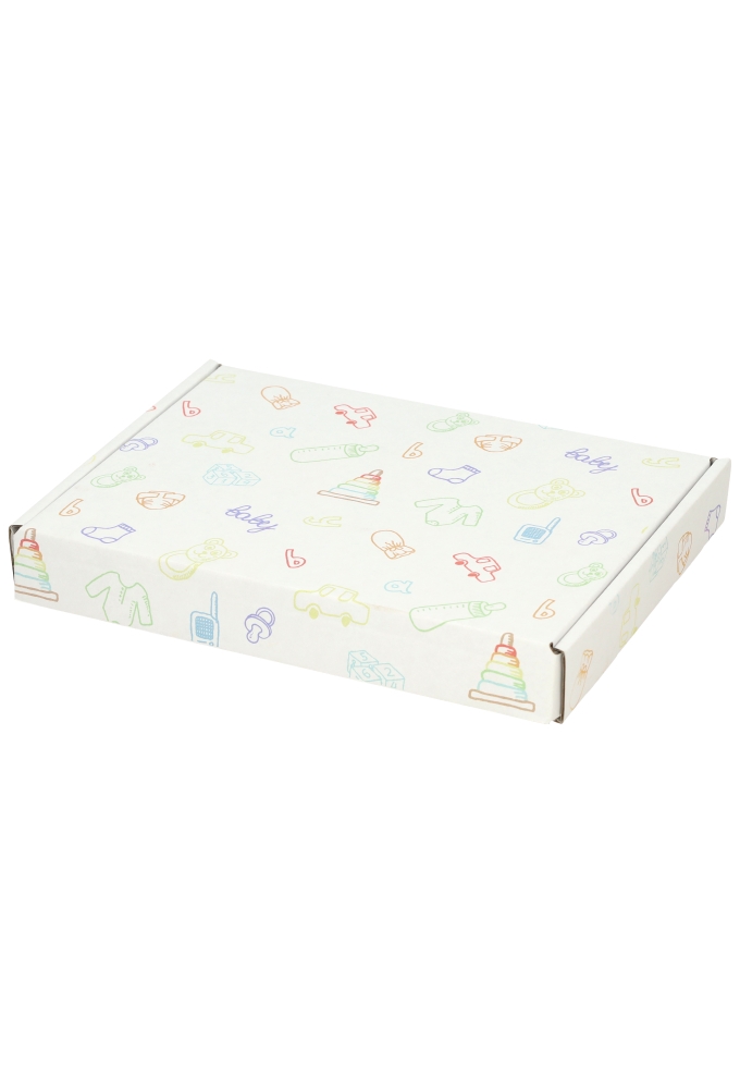 Brievenbusdoos Baby Multicolor A5 22x16x2.8cm 10stuks