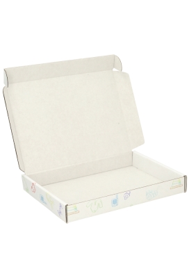 Brievenbusdoos Baby Multicolor A5 22x16x2.8cm 10stuks