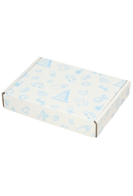Brievenbusdoos Baby Blauw A6 16x11.5x2.8cm 10stuks