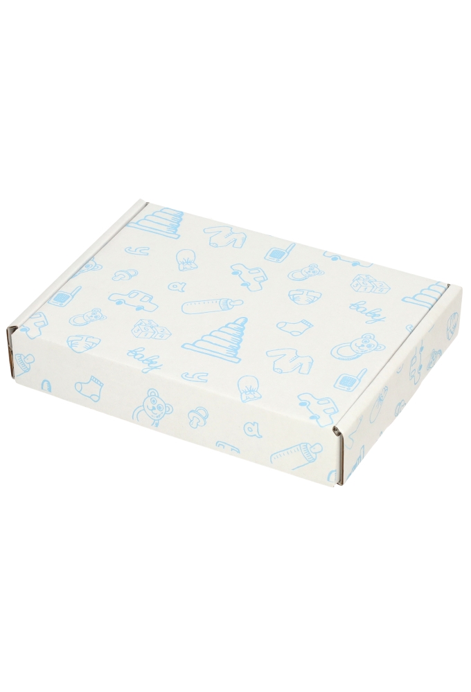 Brievenbusdoos Baby Blauw A6 16x11.5x2.8cm 10stuks