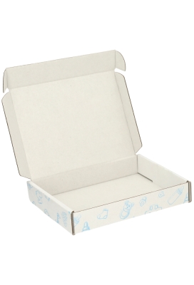 Brievenbusdoos Baby Blauw A6 16x11.5x2.8cm 10stuks