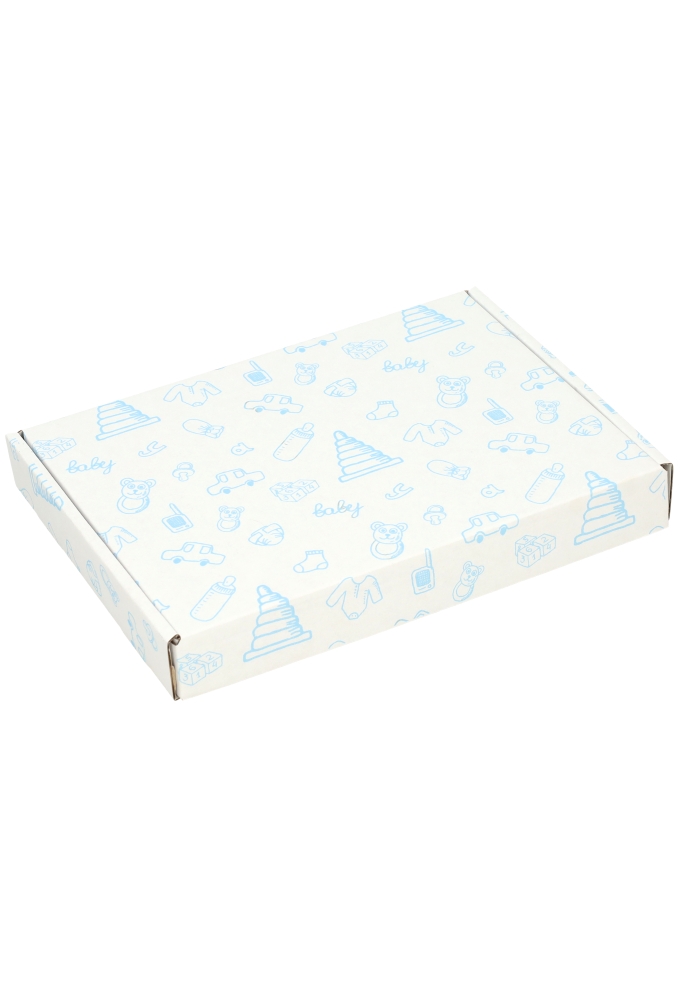 Brievenbusdoos Baby Blauw A5 22x16x2.8cm 10stuks