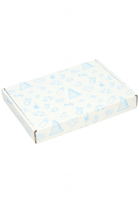Brievenbusdoos Baby Blauw A5 22x16x2.8cm 10stuks