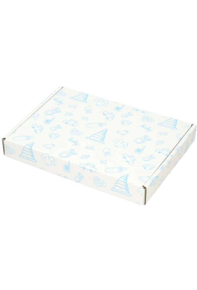 Brievenbusdoos Baby Blauw A5 22x16x2.8cm 10stuks