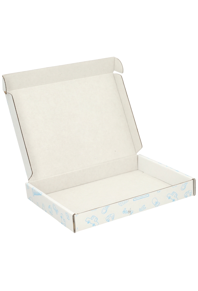 Brievenbusdoos Baby Blauw A5 22x16x2.8cm 10stuks