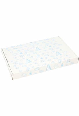 Brievenbusdoos Baby Blauw A4 31x22x2.8cm 10stuks