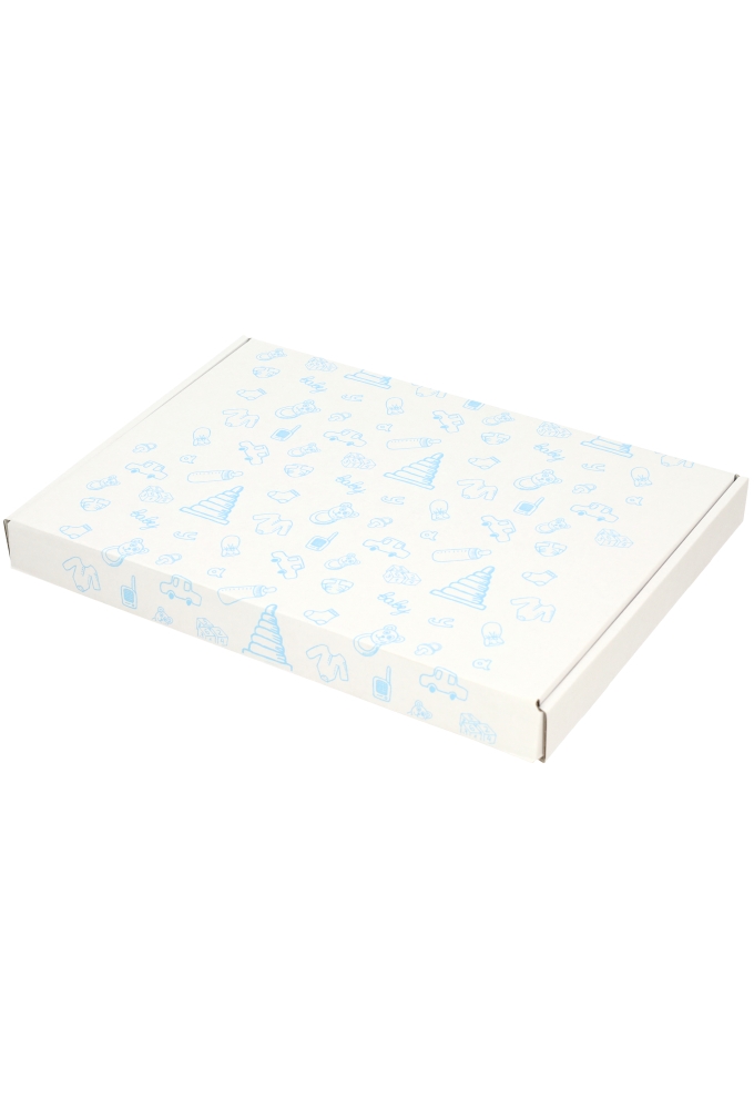 Brievenbusdoos Baby Blauw A4 31x22x2.8cm 10stuks
