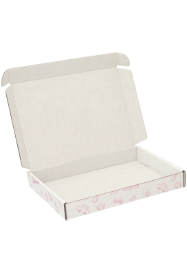 Brievenbusdoos Baby Roze A5 22x16x2.8cm 10stuks