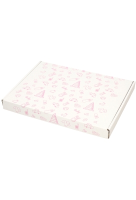 Brievenbusdoos Baby Roze A4 31x22x2.8cm 10stuks