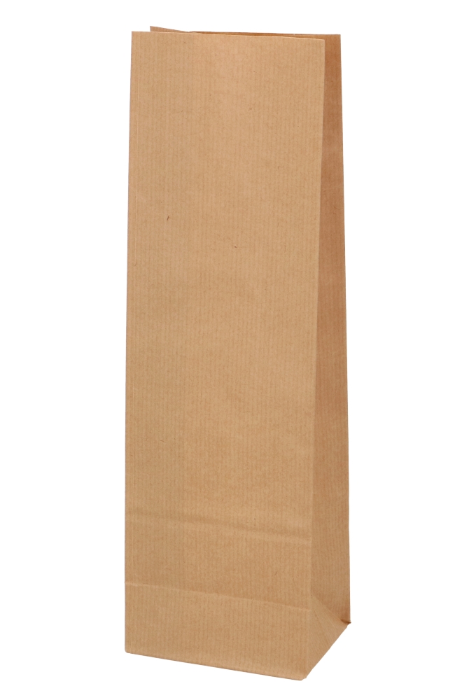 Blokbodemzakjes Kraft & Venster Sealbaar 9.5x6.5x29.5cm 100stuks