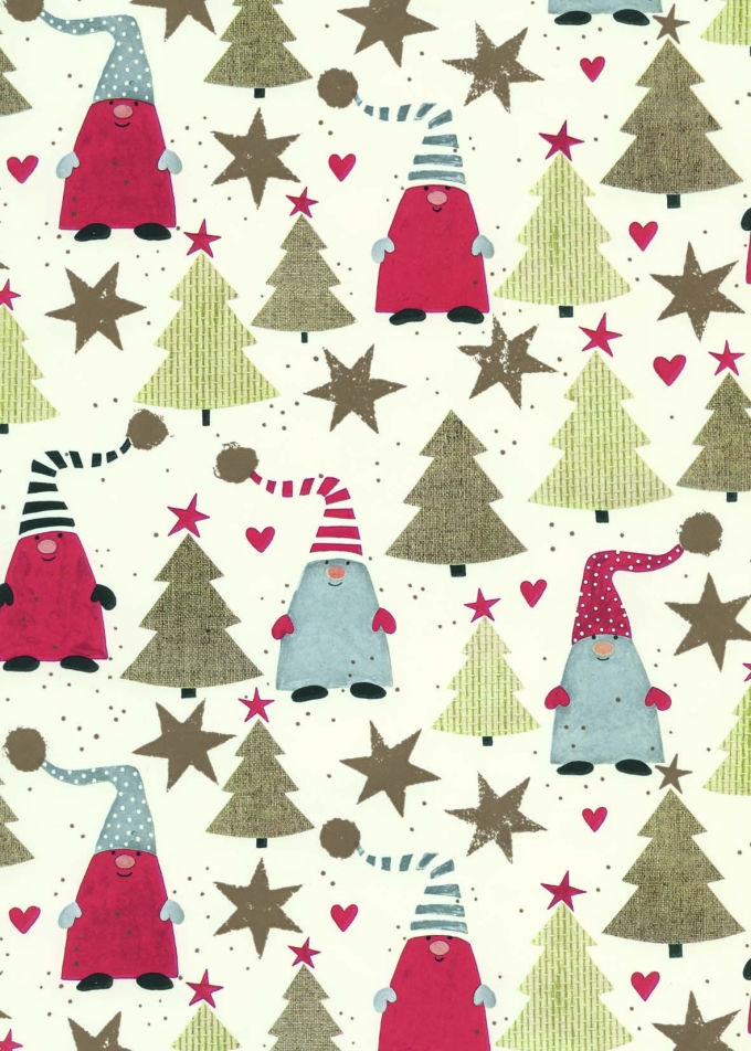 Kerstpapier Artline Mat Glad Tegernsee 90gr 30cm x 200meter