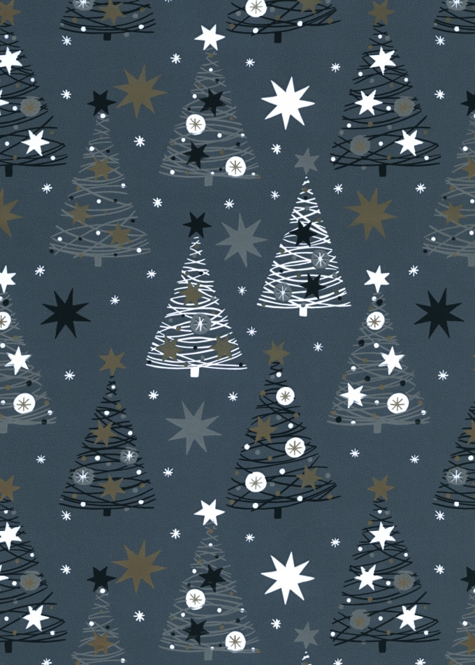 Kerstpapier Artline Mat Glad Ludesch 90gr 30cm x 200meter