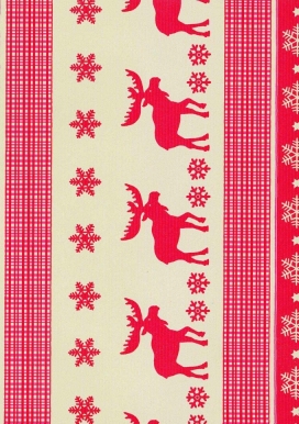 Kerstpapier Eco Kraft Bruin Bodo 63gr 30cm x 200meter