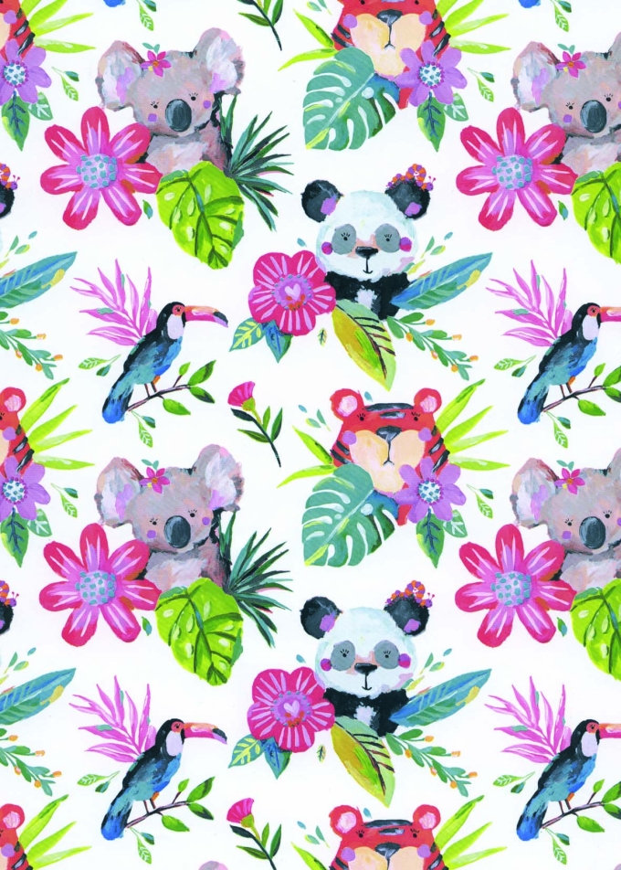 Geschenkpapier Artline Mat Glad Kopanti 90gr 30cm x 200meter