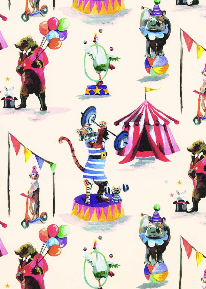 Geschenkpapier Artline Mat Glad Artisten 90gr 30cm x 200meter