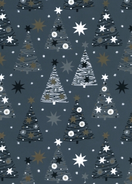 Kerstpapier Artline Mat Glad Ludesch 90gr 70cm x 200meter