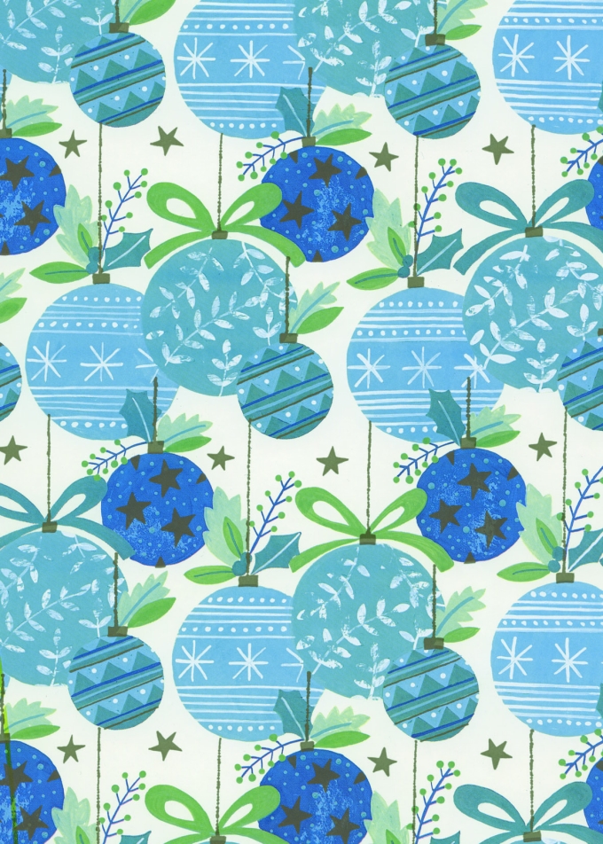 Kerstpapier Artline Mat Glad Miesbach 90gr 70cm x 200meter