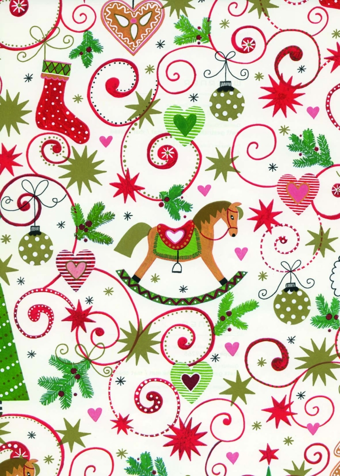 Kerstpapier Artline Mat Glad Rapperswil 90gr 70cm x 200meter