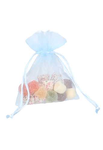 Organza zakjes Baby Blauw Klein 9x12.5cm 10stuks