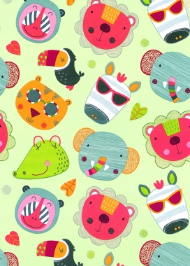 Geschenkpapier Artline Mat Glad Serengeti 90gr 70cm x 200meter