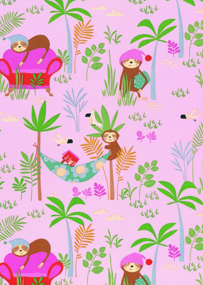 Geschenkpapier Artline Mat Glad Lazy 90gr 70cm x 200meter