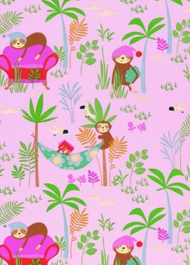 Geschenkpapier Artline Mat Glad Lazy 90gr 70cm x 200meter